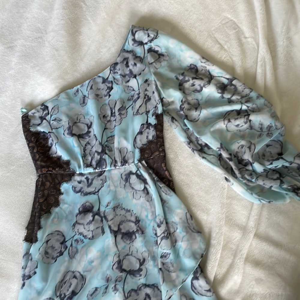 BCBG ONE SHOULDER DRESS